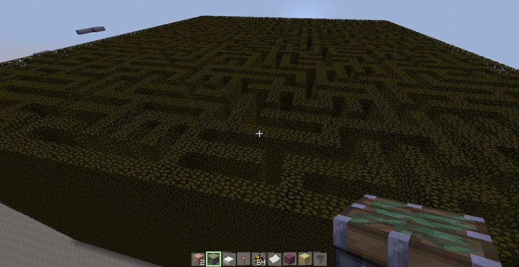 Minecraft maze